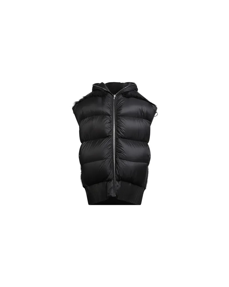 Rick Owens JACKEN & MÄNTEL - Pufferjacken & Daunenjackenauf YOOX.COM Schwarz