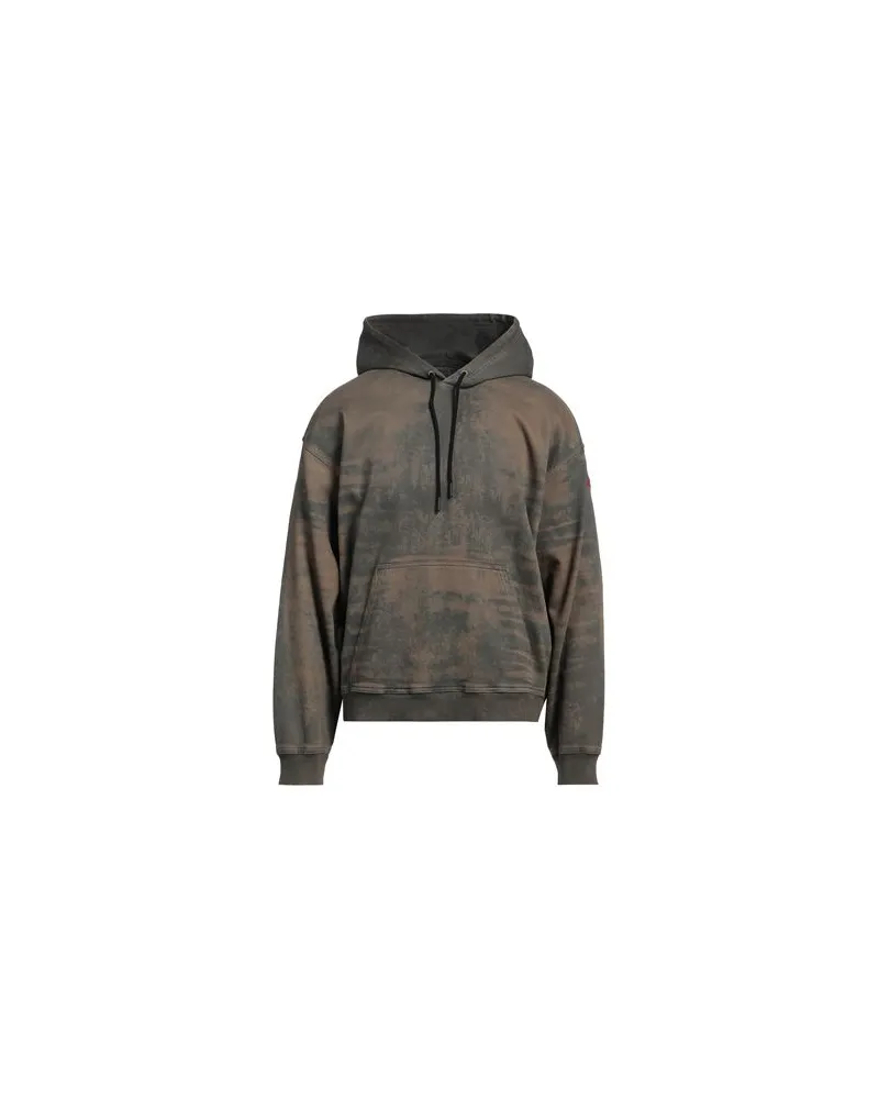Diesel TRACK DENIM - TOPS - Sweatshirtsauf YOOX.COM Khaki