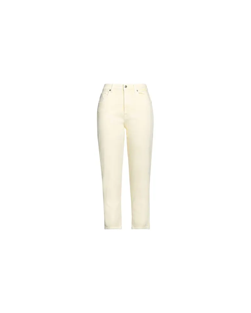 7 for all mankind HOSEN & RÖCKE - Jeanshosenauf YOOX.COM Pastellgelb