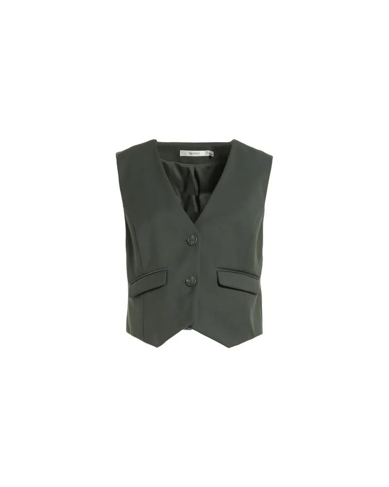Gestuz ANZÜGE und CO-ORDS - Couture-Westenauf YOOX.COM Dunkelgrün
