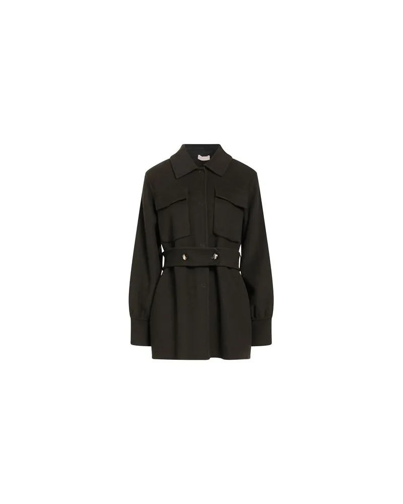 Liu Jo JACKEN & MÄNTEL - Mäntelauf YOOX.COM Dunkelgrün