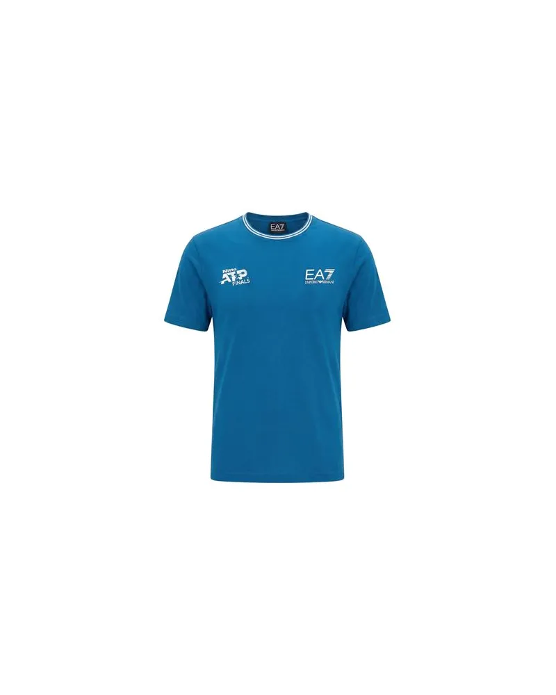 EA7 TOPS - T-shirtsauf YOOX.COM Azurblau