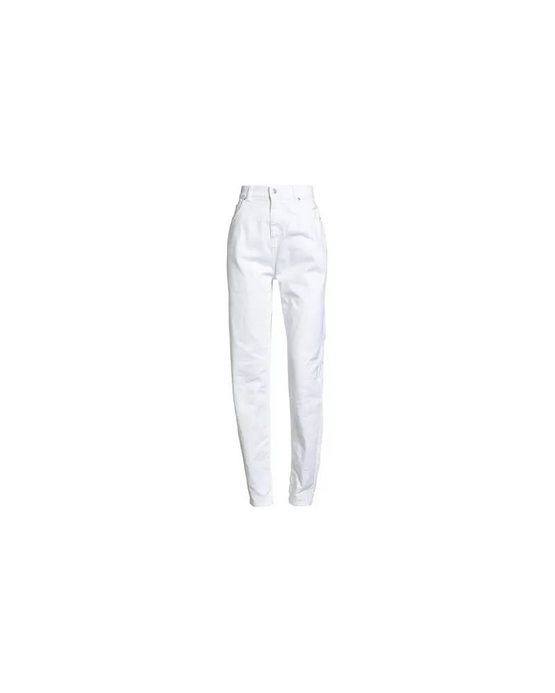 Iceberg HOSEN & RÖCKE - Jeanshosenauf YOOX.COM Weiß