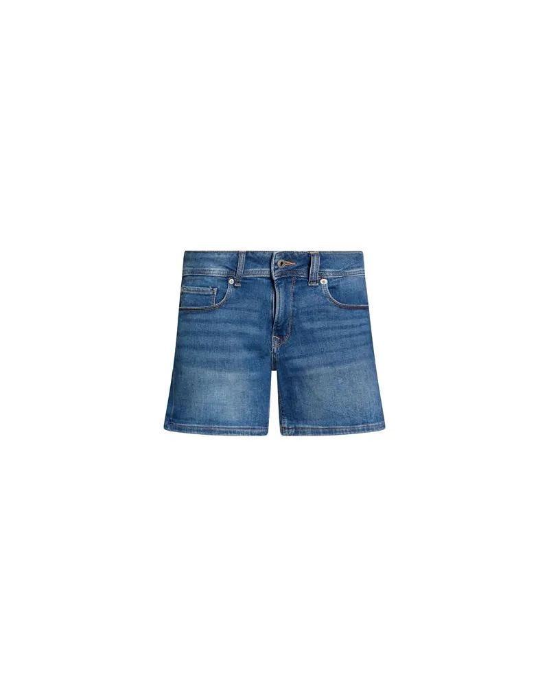 Pepe Jeans HOSEN & RÖCKE - Jeansshortsauf YOOX.COM Blau
