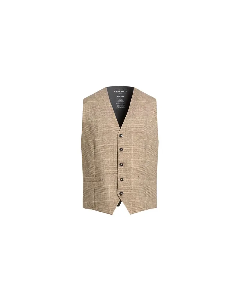 CIRCOLO 1901 ANZÜGE und CO-ORDS - Couture-Westenauf YOOX.COM Beige