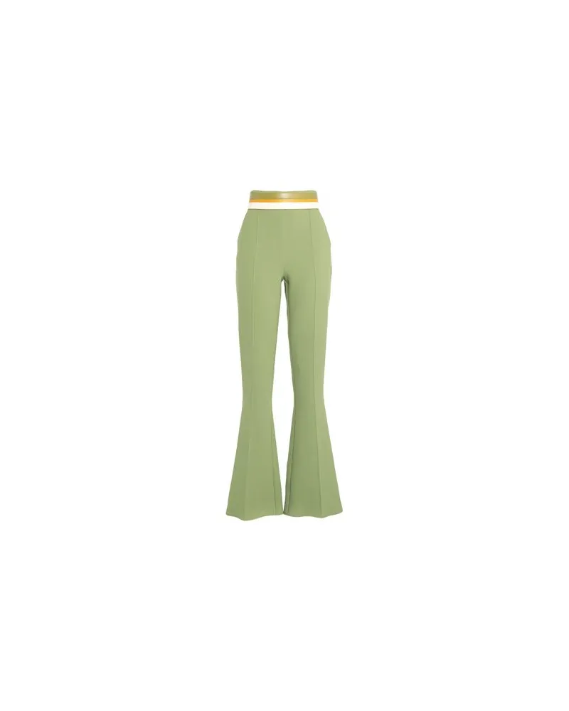 Elisabetta Franchi HOSEN & RÖCKE - Hosenauf YOOX.COM Grün