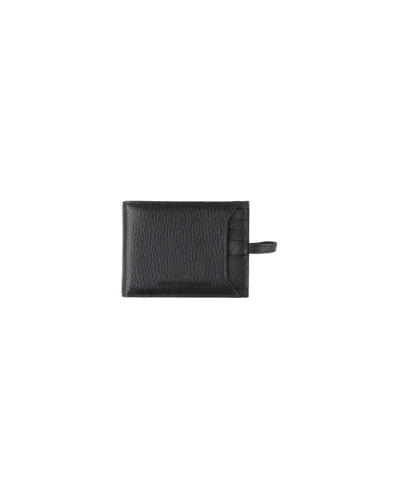 Emporio Armani Kleinlederwaren - Brieftaschenauf YOOX.COM Schwarz