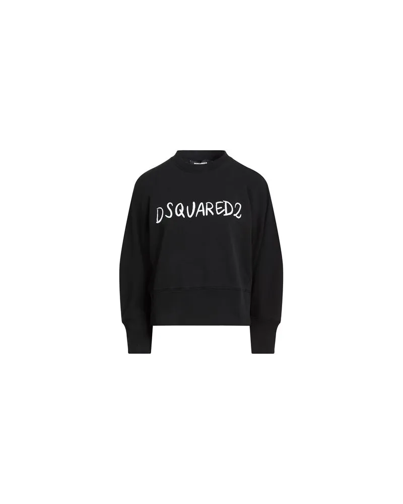 Dsquared2 TOPS - Sweatshirtsauf YOOX.COM Schwarz