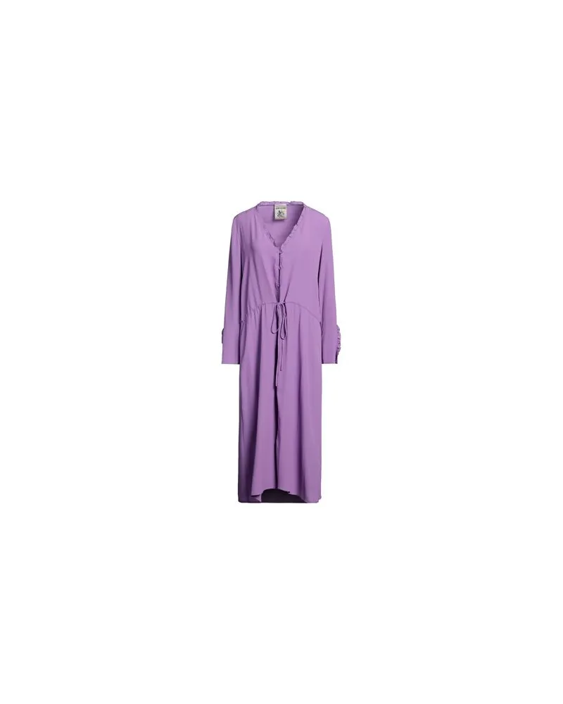 Semicouture KLEIDER - Midi-Kleiderauf YOOX.COM Malve