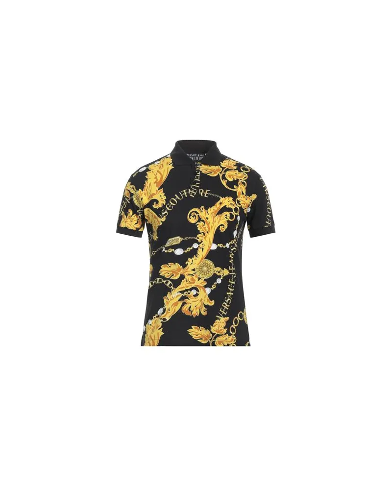 Versace Jeans TOPS - Poloshirtsauf YOOX.COM Schwarz