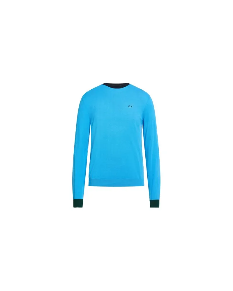 Sun68 STRICKWAREN - Pulloverauf YOOX.COM Azurblau