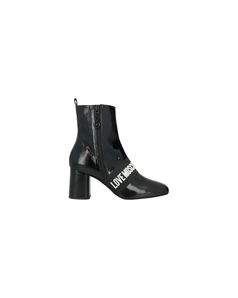 Moschino SCHUHE - Stiefelettenauf YOOX.COM Schwarz