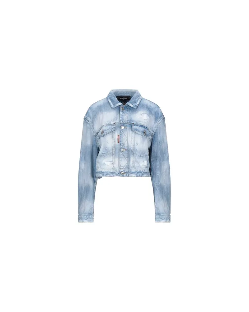 Dsquared2 JACKEN & MÄNTEL - Jeansjacken/Mäntelauf YOOX.COM Blau