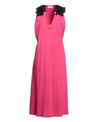 Odi et Amo Midi-Kleid Fuchsia