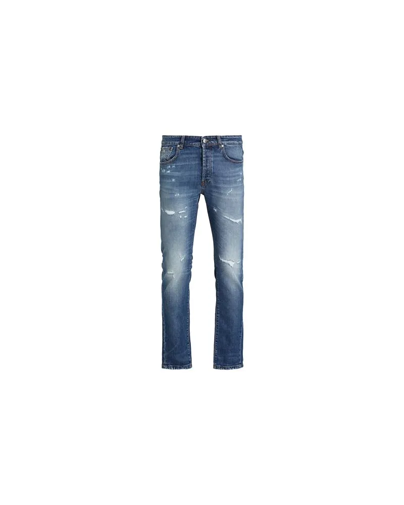 John Richmond HOSEN & RÖCKE - Jeanshosenauf YOOX.COM Blau