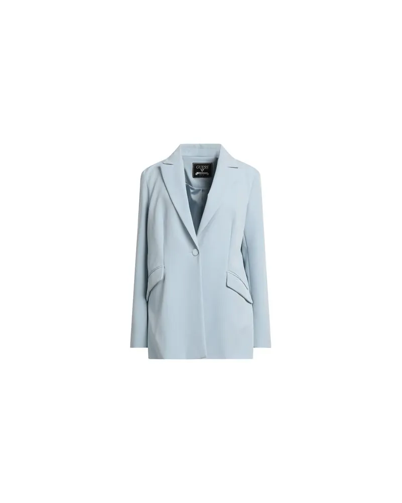 Guess ANZÜGE und CO-ORDS - Blazersauf YOOX.COM Himmelblau