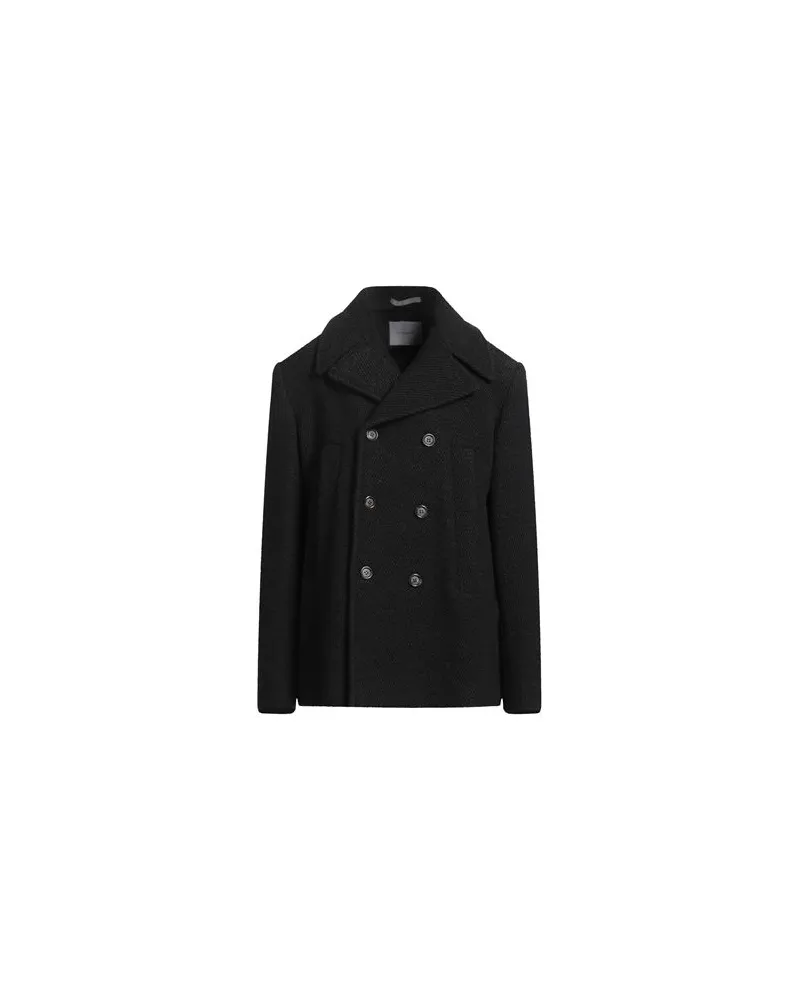 Paolo Pecora Milano JACKEN & MÄNTEL - Mäntelauf YOOX.COM Schwarz