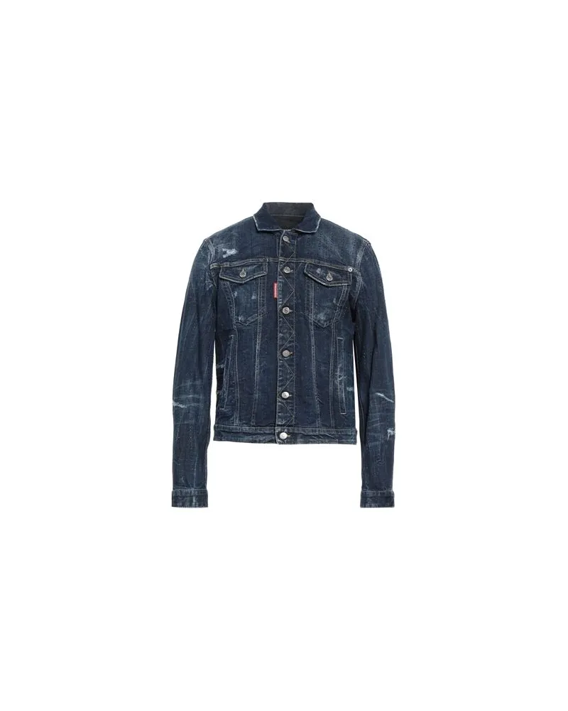 Dsquared2 JACKEN & MÄNTEL - Jeansjacken/Mäntelauf YOOX.COM Blau
