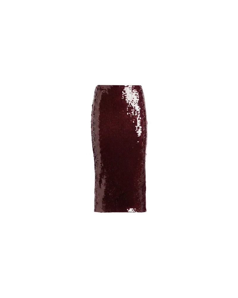 ROTATE Birger Christensen HOSEN & RÖCKE - Midi-Röckeauf YOOX.COM Bordeaux