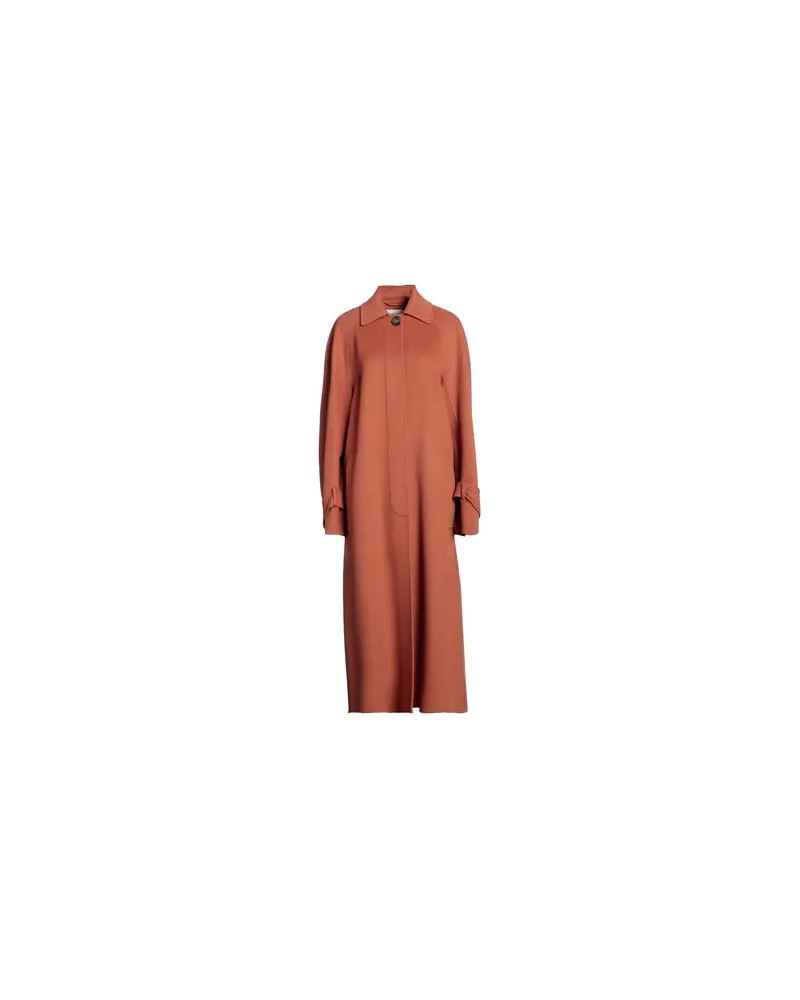 SPORTMAX JACKEN & MÄNTEL - Mäntelauf YOOX.COM Rostrot