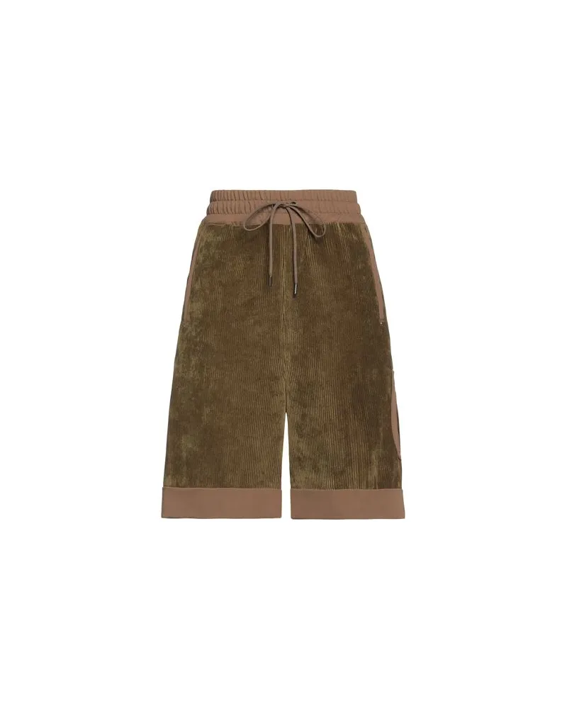 HIGH HOSEN & RÖCKE - Shorts & Bermudashortsauf YOOX.COM Militärgrün