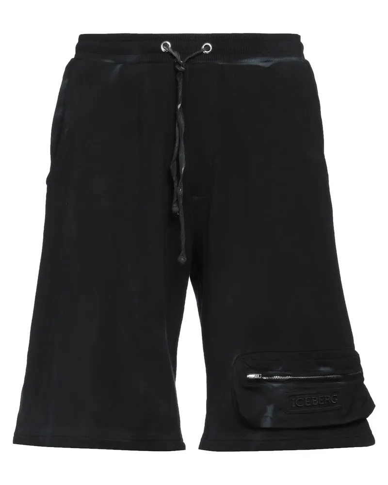 Iceberg Shorts & Bermudashorts Schwarz