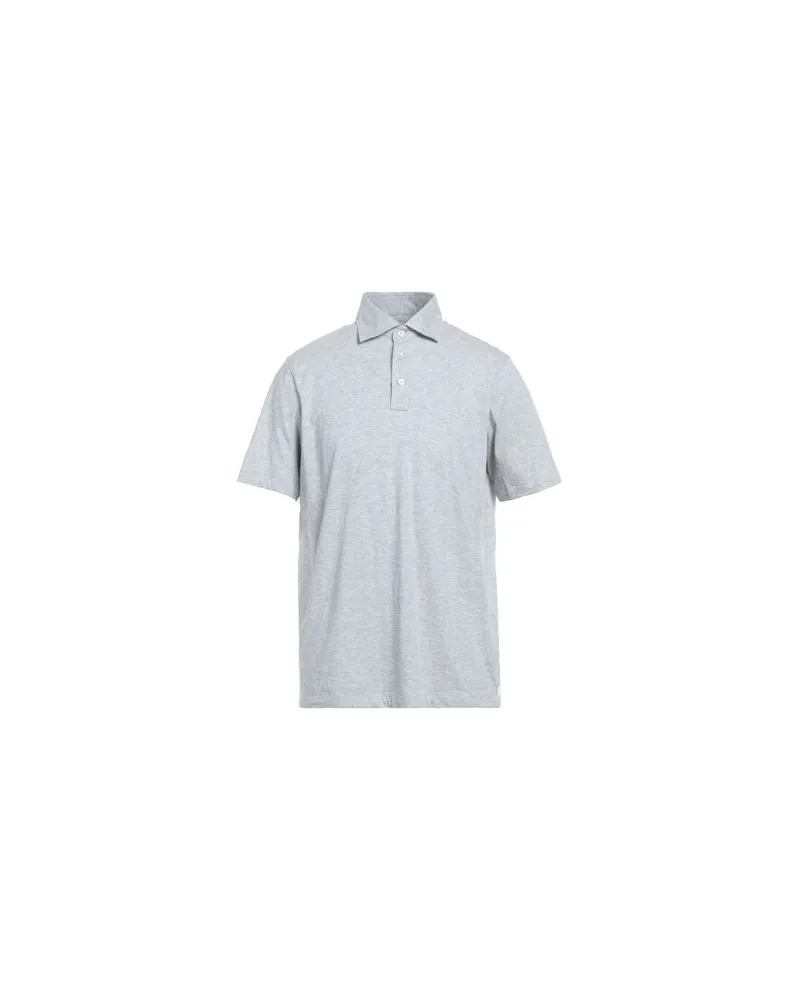 Luigi Borrelli TOPS - Poloshirtsauf YOOX.COM Hellgrau