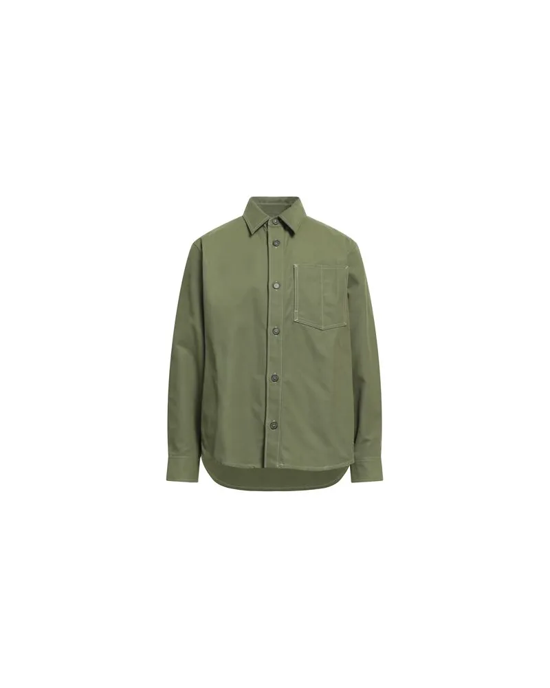 A.P.C. TOPS - Hemdenauf YOOX.COM Militärgrün