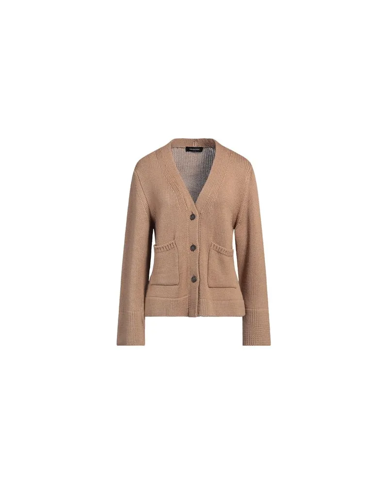 Fabiana Filippi STRICKWAREN - Strickjackenauf YOOX.COM Kamel