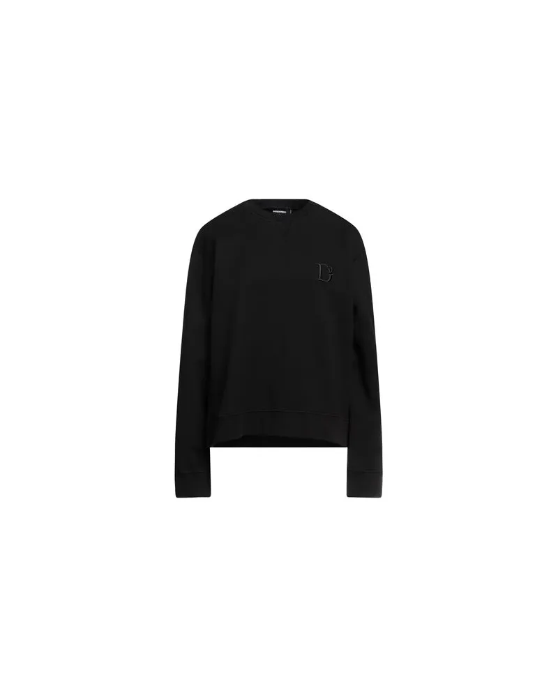 Dsquared2 TOPS - Sweatshirtsauf YOOX.COM Schwarz