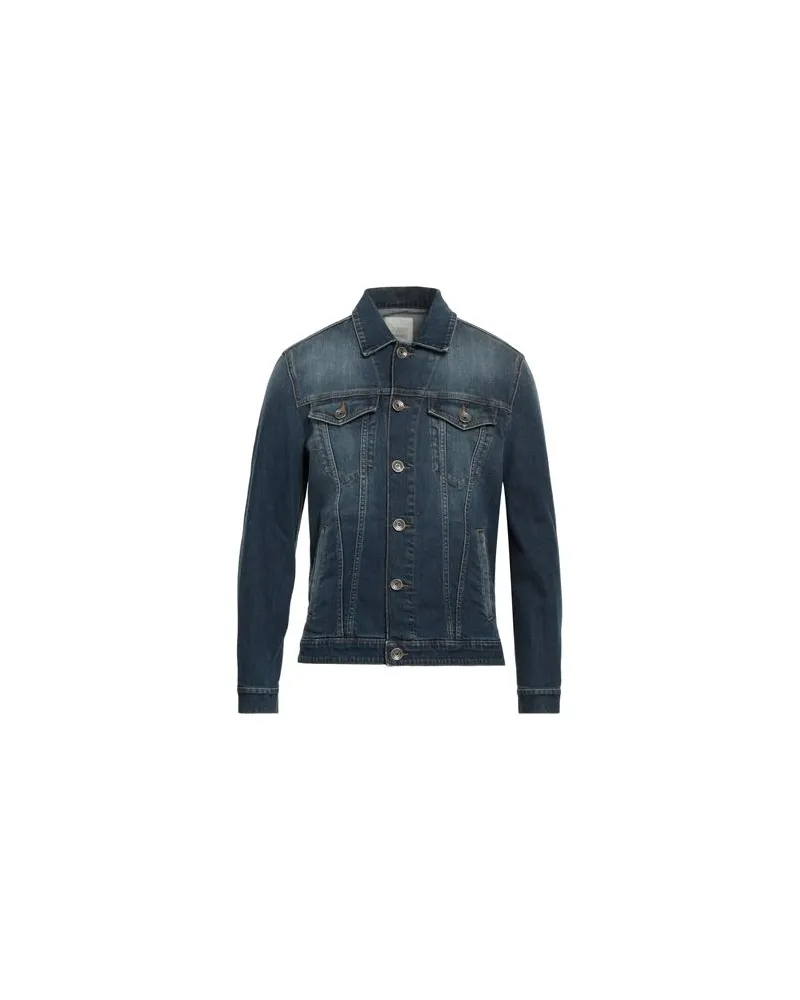Eleventy JACKEN & MÄNTEL - Jeansjacken/Mäntelauf YOOX.COM Blau