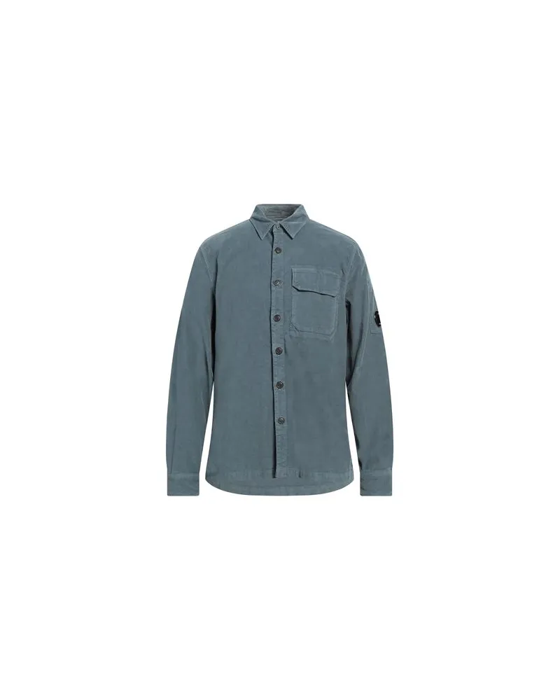 C.P. Company TOPS - Hemdenauf YOOX.COM Blaugrau
