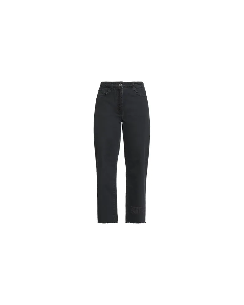 Patrizia Pepe HOSEN & RÖCKE - Jeanshosenauf YOOX.COM Schwarz