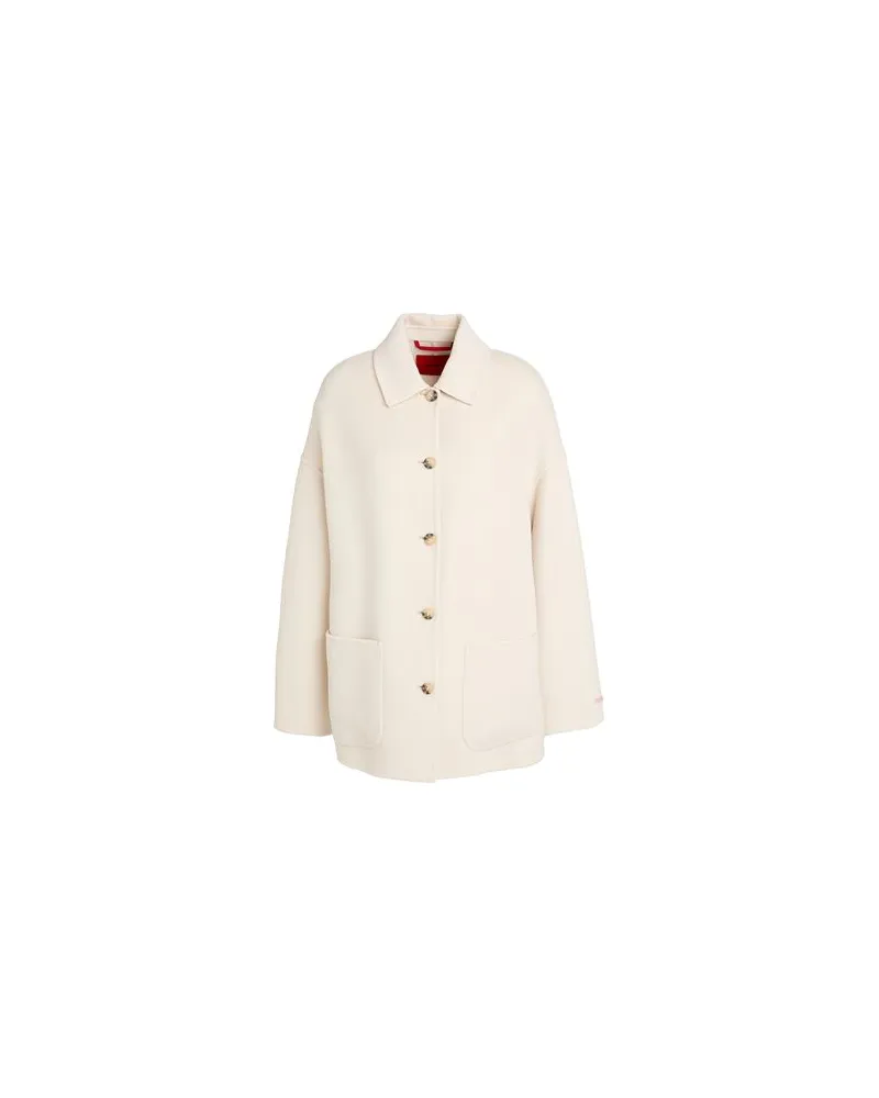 MAX&Co. PREDAZZO  - JACKEN & MÄNTEL - Mäntelauf YOOX.COM Elfenbein