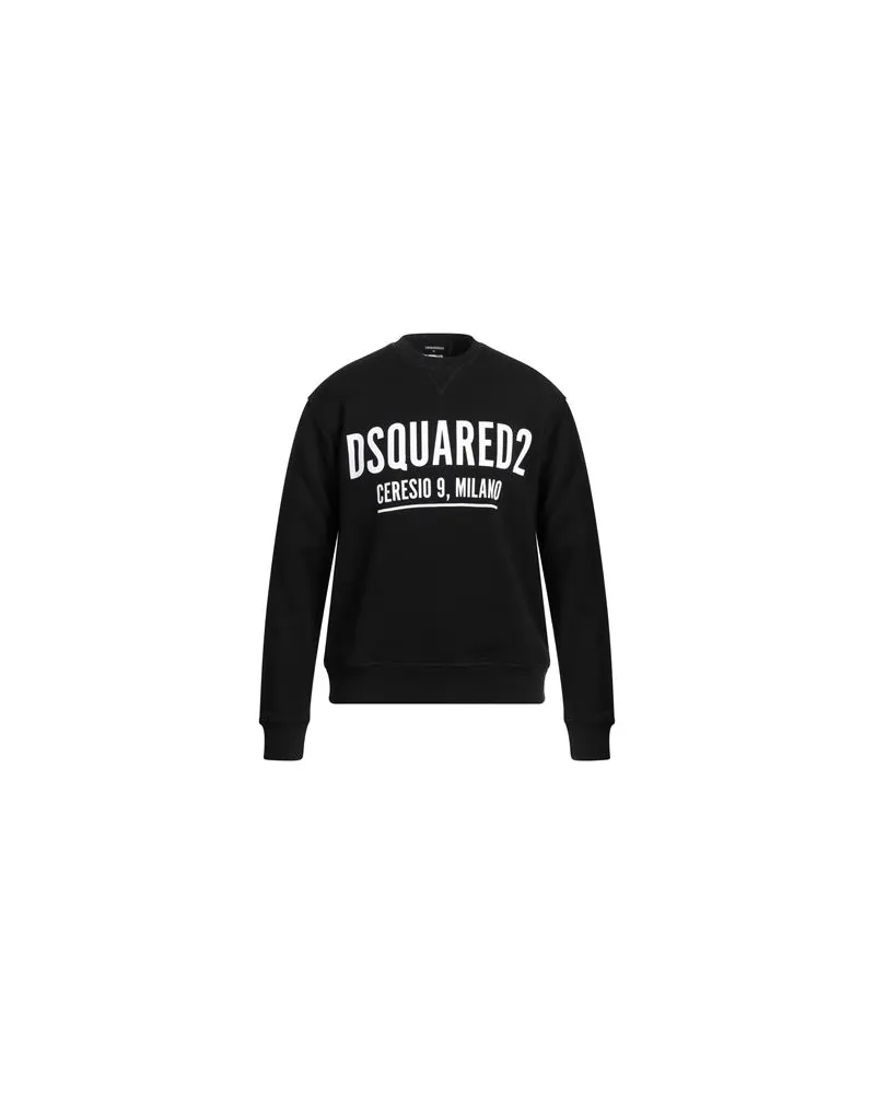 Dsquared2 TOPS - Sweatshirtsauf YOOX.COM Schwarz