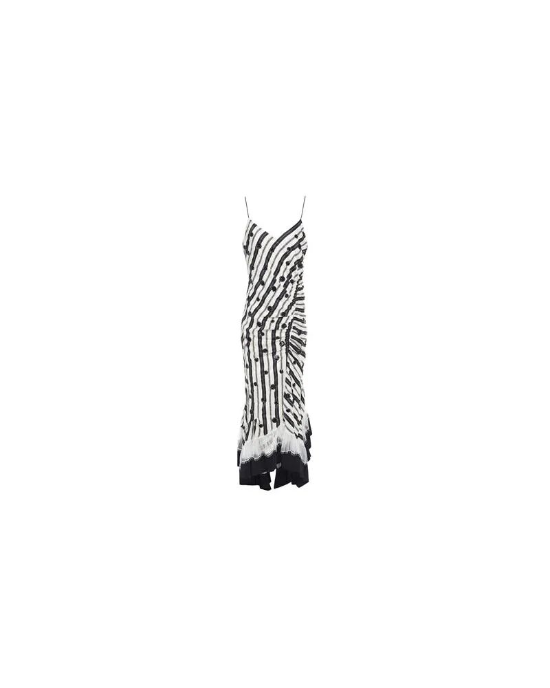 Tory Burch KLEIDER - Midi-Kleiderauf YOOX.COM Elfenbein