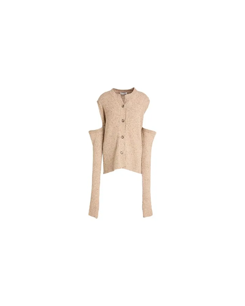Manila Grace STRICKWAREN - Strickjackenauf YOOX.COM Beige