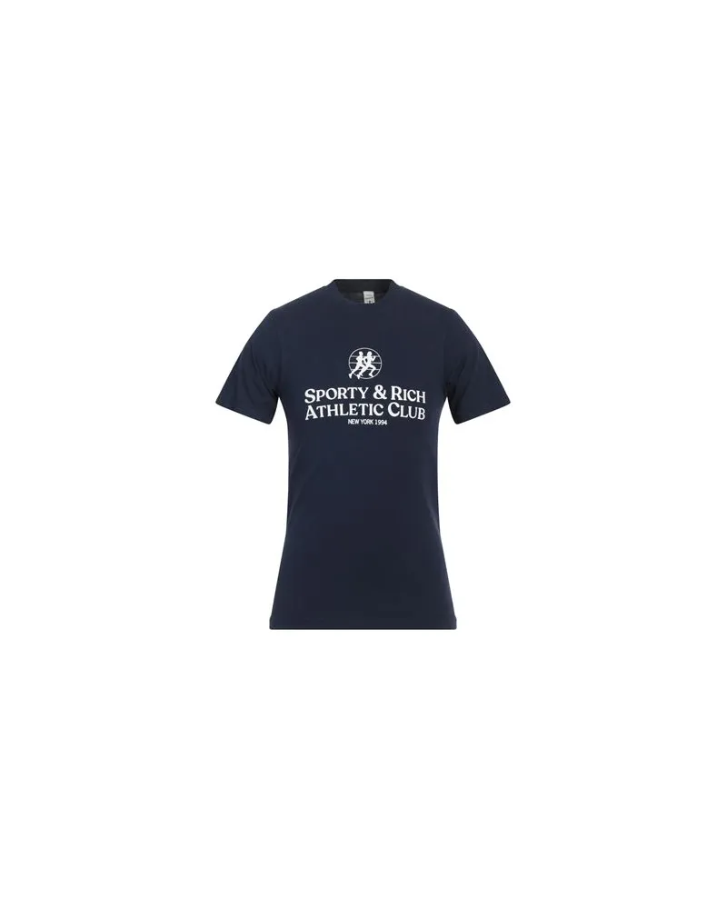 SPORTY & RICH TOPS - T-shirtsauf YOOX.COM Marineblau