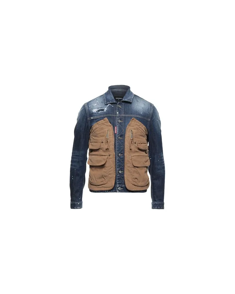 Dsquared2 JACKEN & MÄNTEL - Jeansjacken/Mäntelauf YOOX.COM Blau