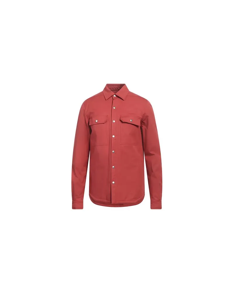 Rick Owens TOPS - Hemdenauf YOOX.COM Ziegelrot