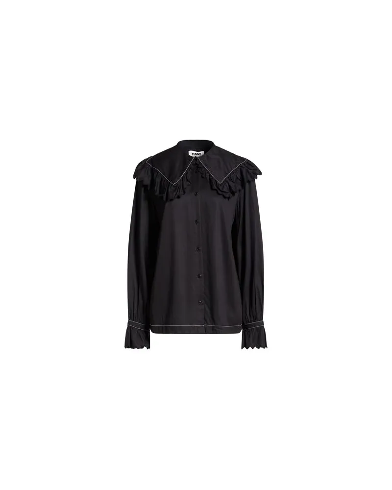 YMC TOPS - Hemdenauf YOOX.COM Schwarz