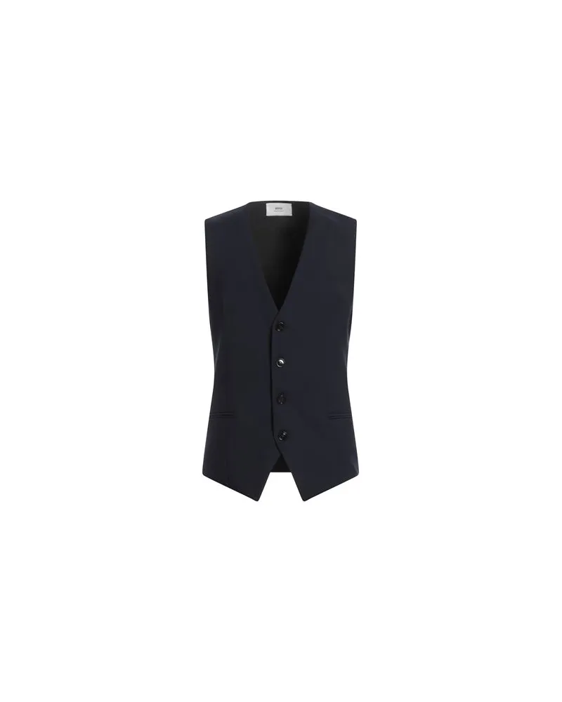 AMI Paris ANZÜGE und CO-ORDS - Couture-Westenauf YOOX.COM Nachtblau