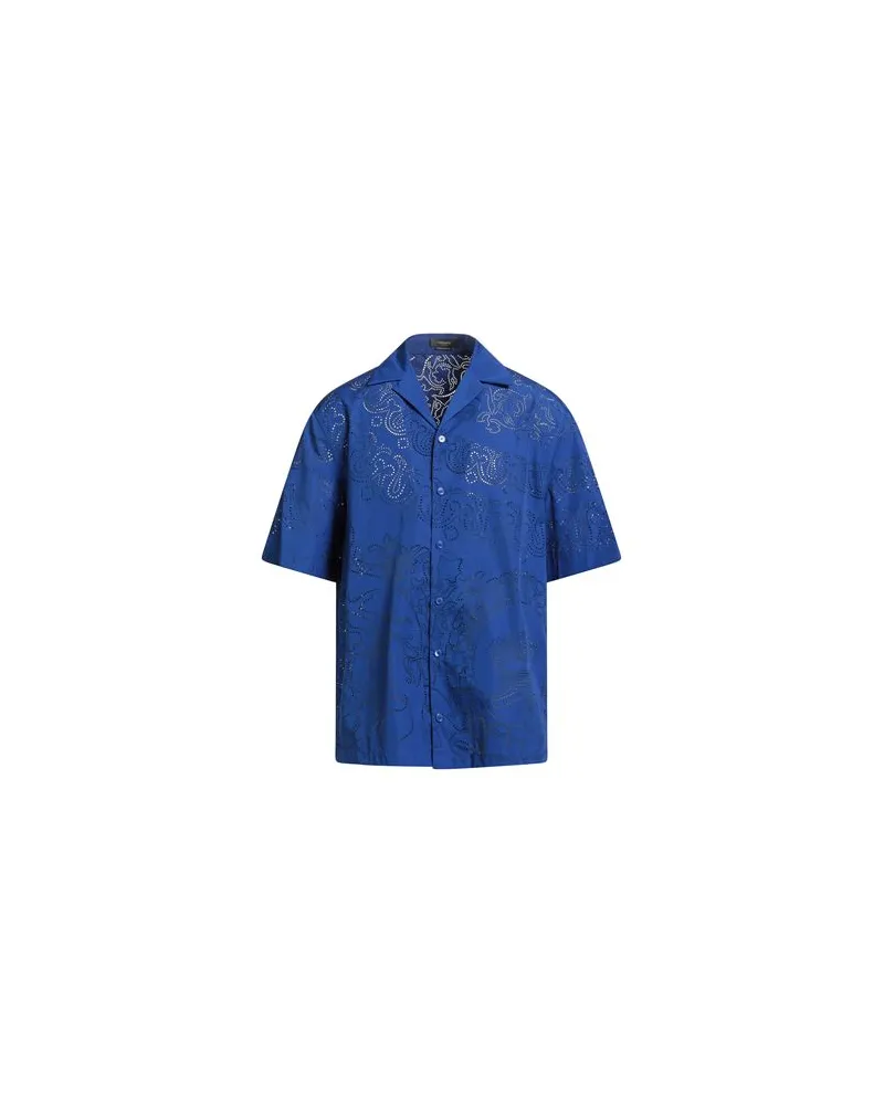 Versace TOPS - Hemdenauf YOOX.COM Königsblau