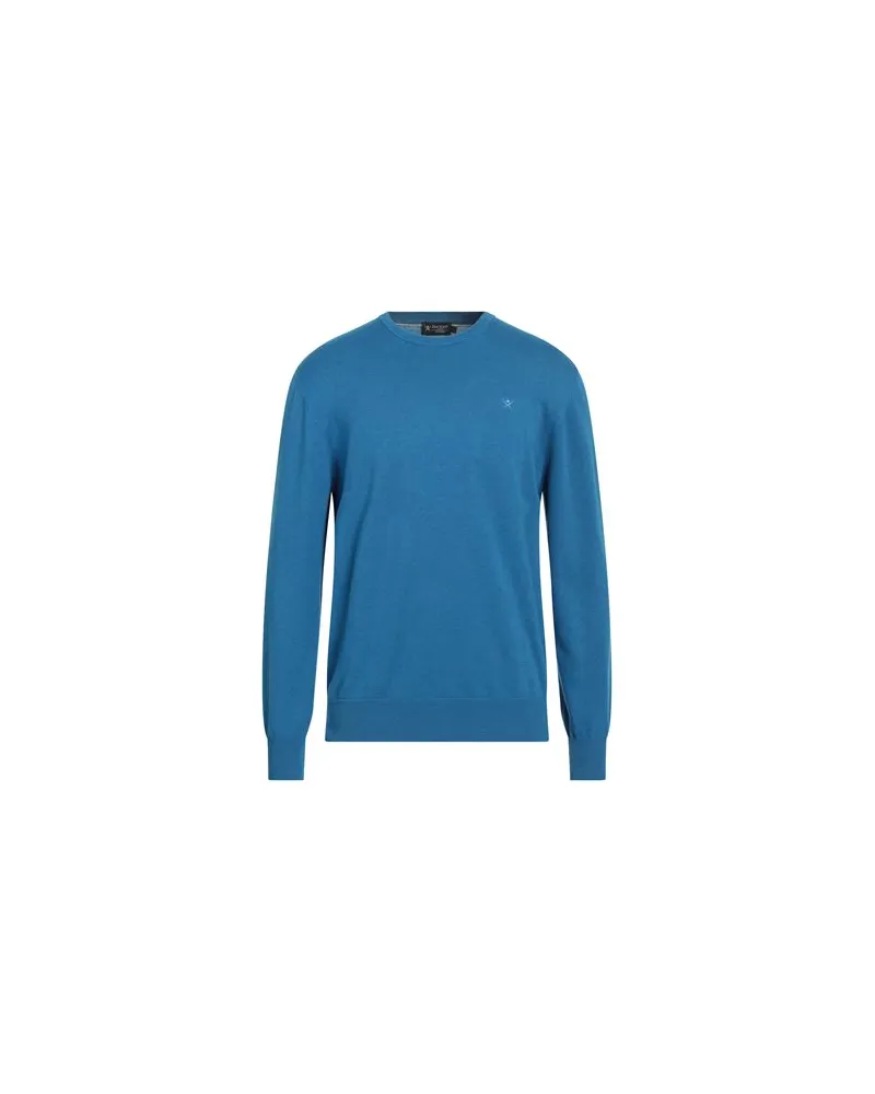 Hackett STRICKWAREN - Pulloverauf YOOX.COM Azurblau