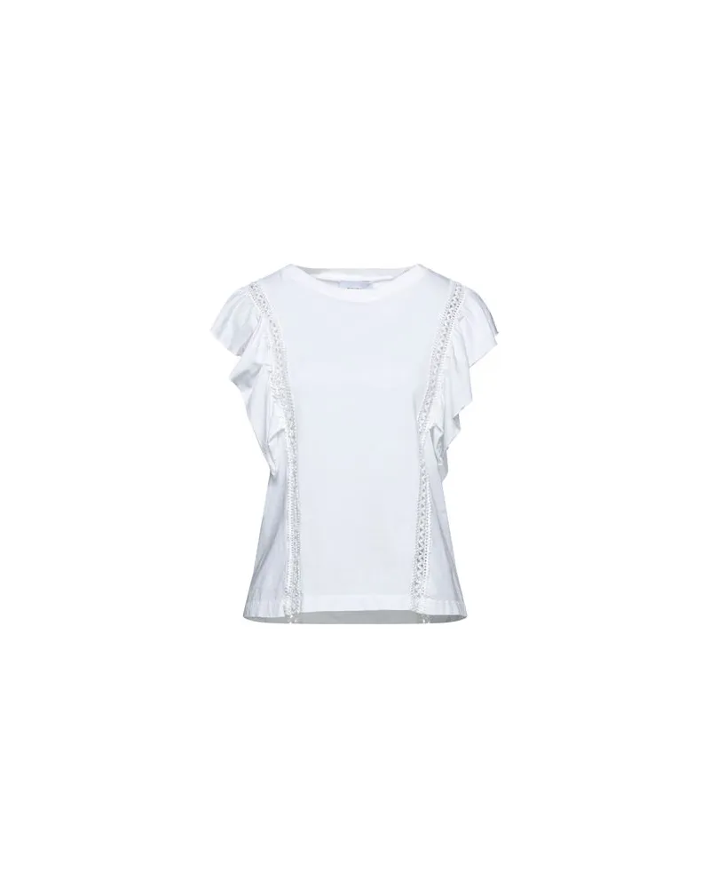 Dondup TOPS - T-shirtsauf YOOX.COM Weiß