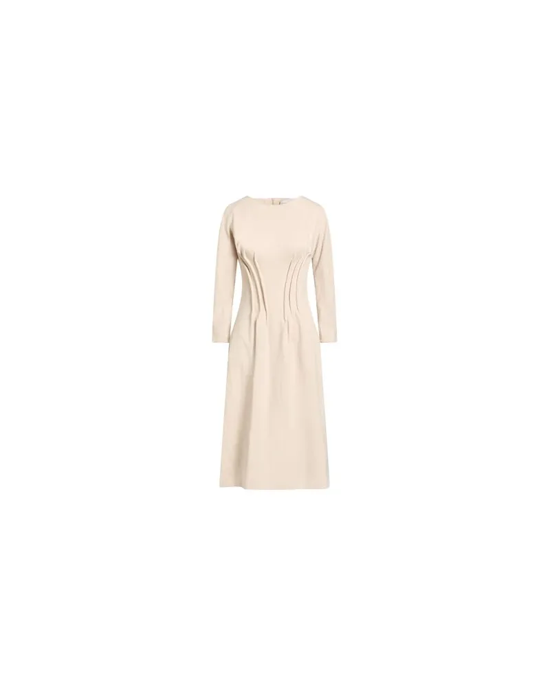 MEIMEIJ KLEIDER - Midi-Kleiderauf YOOX.COM Beige