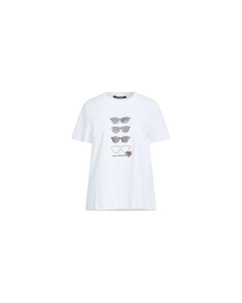 Karl Lagerfeld TOPS - T-shirtsauf YOOX.COM Weiß