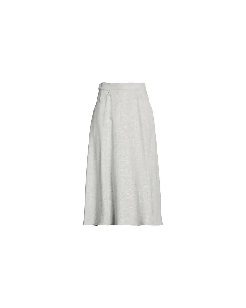 Purotatto HOSEN & RÖCKE - Midi-Röckeauf YOOX.COM Hellgrau