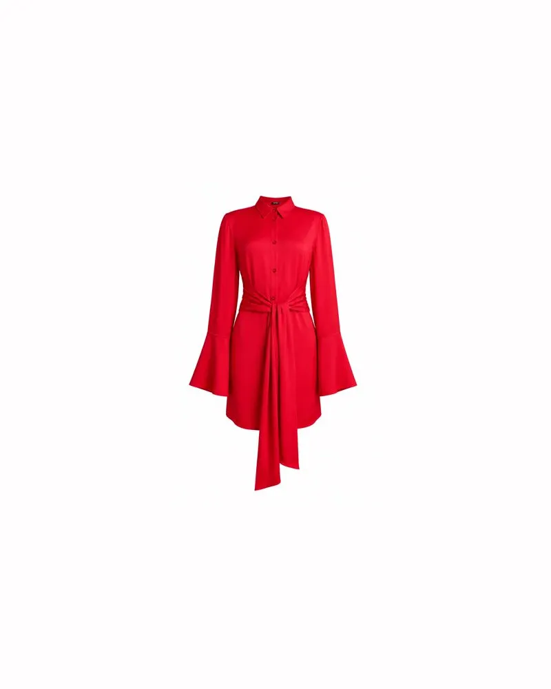ROTATE Birger Christensen KLEIDER - Mini-Kleiderauf YOOX.COM Tomatenrot