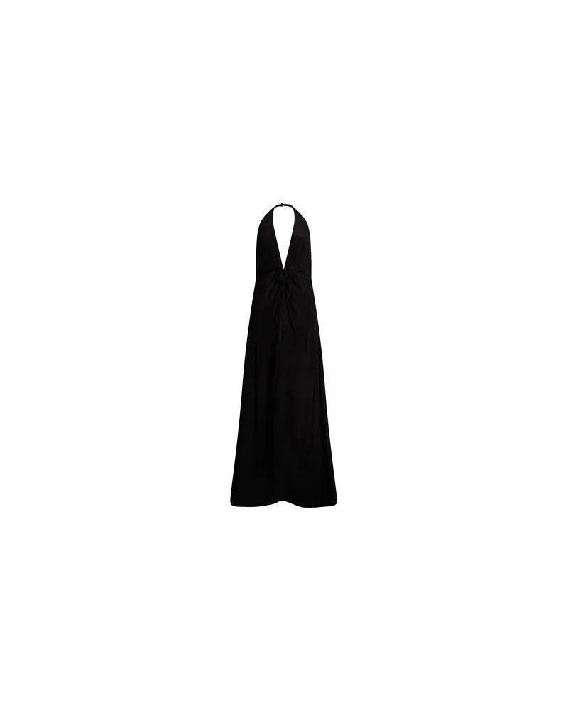 De La Vali KLEIDER - Maxi-Kleiderauf YOOX.COM Schwarz